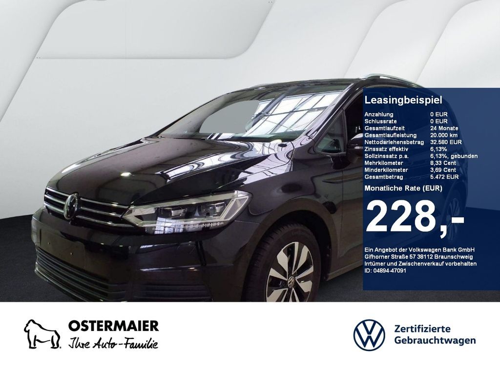 Volkswagen Touran GOAL 1.5TSI 150PS DSG ACC.5J-G.AHK.NAVI+V Leasing
