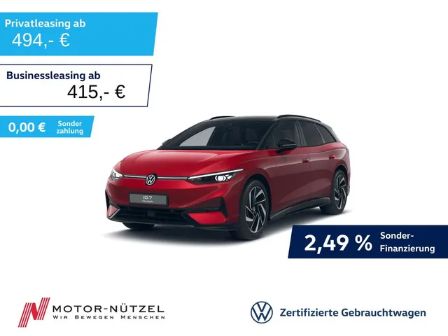 Volkswagen ID.7  Tourer Pro S (91kw) 5JG+AHK+PANO+HARMAN+20
