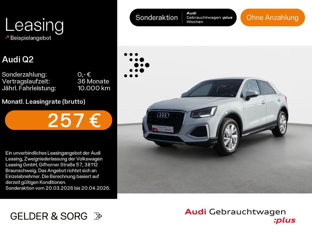 Audi Q2 advanced 35 TDI LED*Rückfahrkamera*Virtual Leasing
