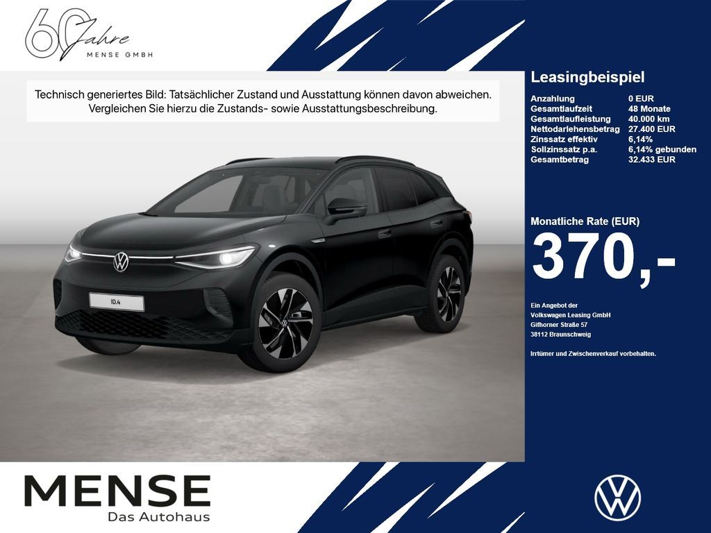 Volkswagen ID.4 Pro Performance IQ.Light Matrix CarPlay AHK Leasing
