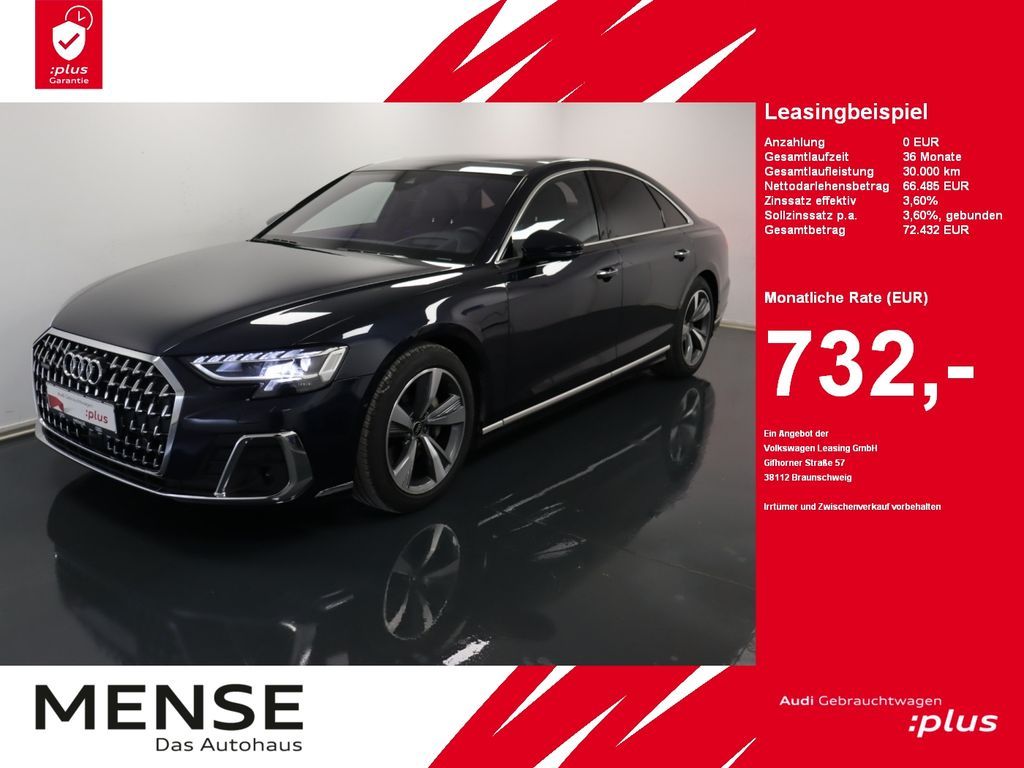 Audi A8 50 TDI quattro |Matrix|Luft|Pano|ACC|STH|HUD Leasing