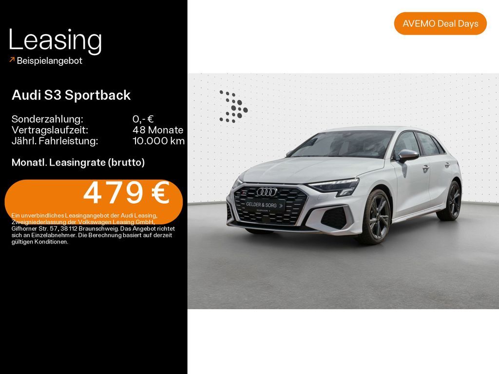 Audi S3 Sportback 2.0 TFSI qu. Navi*DAB*LED*18