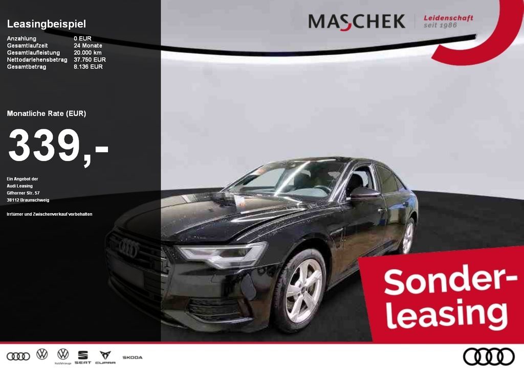 Audi A6 Limousine *Sonderleasing ohne zzgl Kosten* 55 Leasing