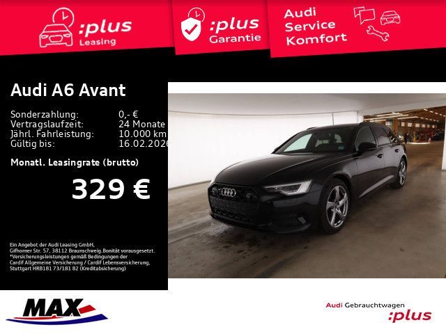 Audi A6 Avant 45 TDI QUATT ADVANCED MATRIX+AHK+KAMERA Leasing