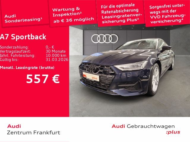 Audi A7 Sportback 50 TFSI e quattro S tronic LED Navi Leasing