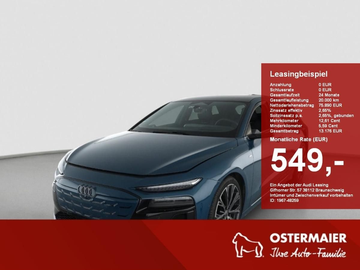 Audi A6 e-tron S-LINE EDITION ONE BLUE NP:111tEUR! AHK.PANO.SITZLUFT.B&O Leasing