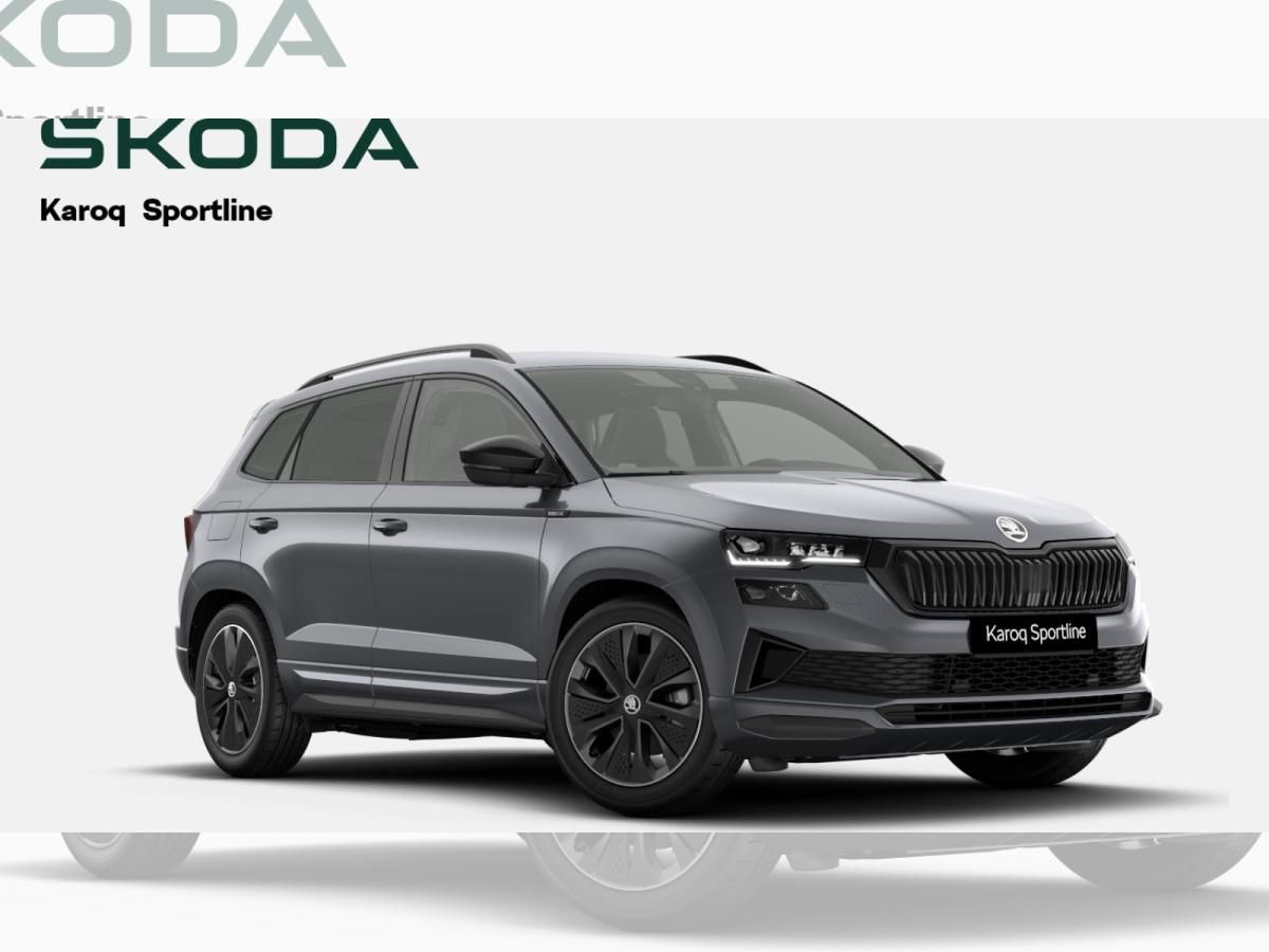 Skoda Karoq 1.5 TSI ACT Sportline *Ab April verfügbar! *GEWERBE*CarPlay Matrix ACC Leasing