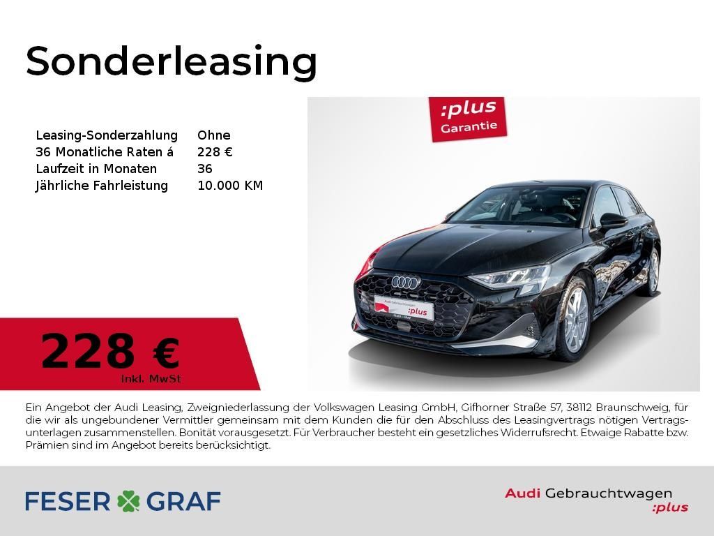 Audi A3 SB 35TFSI LED/ACC/Kamera/Navi+/Parken/Sound Leasing