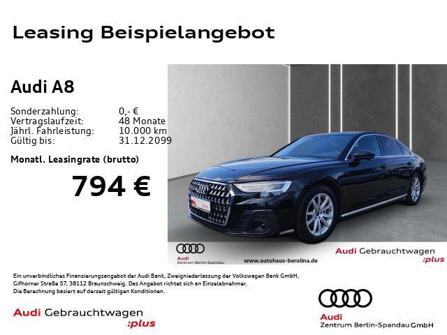 Audi A8 50 TDI qu. tiptronic *HD-MATRIX*ACC*R-CAM* Leasing