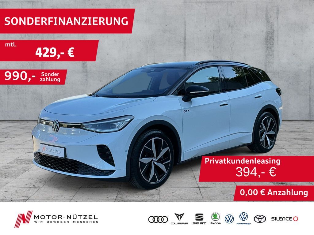Volkswagen ID.4 GTX 220KW MATRIX+PANO+AHK+360°+ACC+HUD+WäPu Leasing