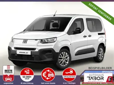 Fiat Doblo Kombi M1 Nav LED Kam Temp 2xPDC 2x Schiebe Leasing