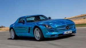 Das Elektroauto Mercedes-Benz SLS AMG Electric Drive. Bildquelle: Mercedes-Benz