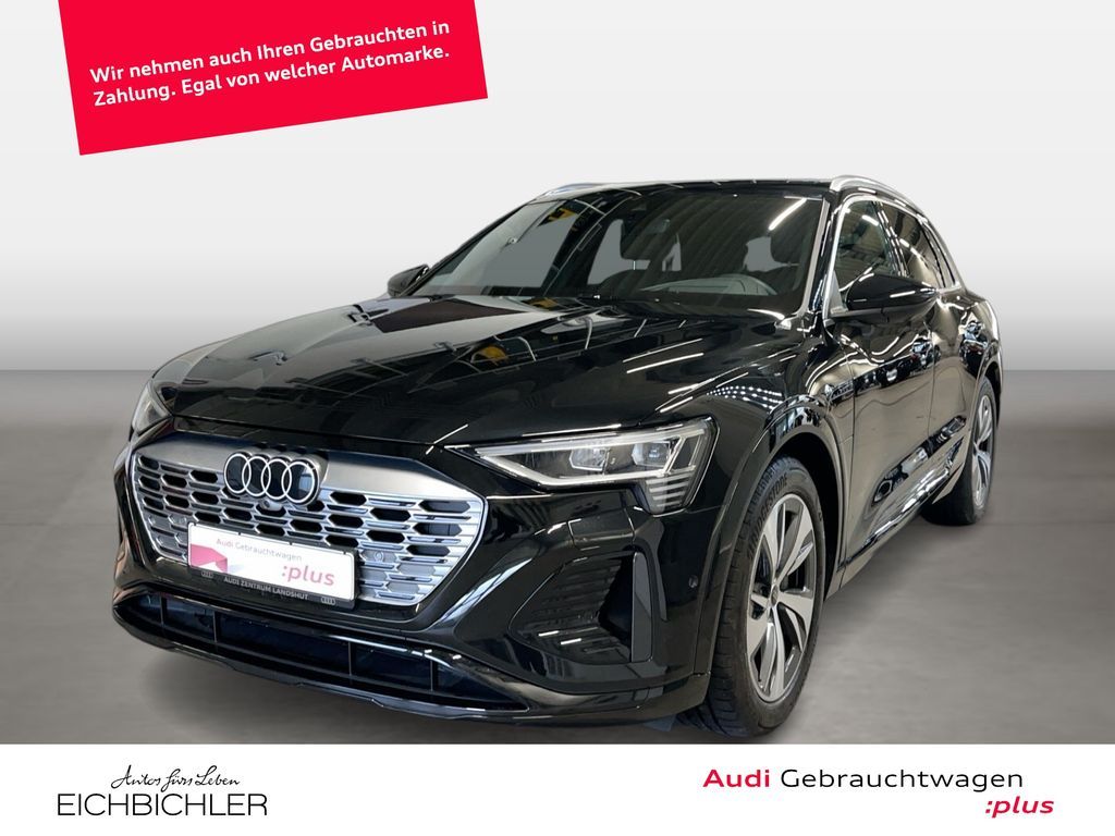 Audi Q8 e-tron 55 quattro S line 360 3xKlima 4xSHZ Leasing