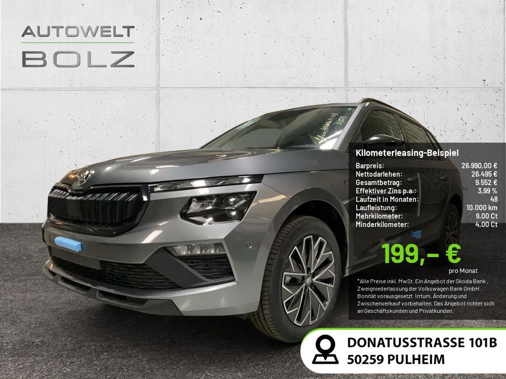 Skoda Kamiq Tour 1.0 TSI Navi DigiCock LED ACC Apple C Leasing
