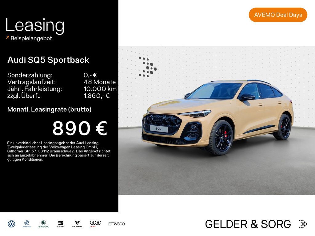 Audi SQ5 Sportback TFSI Exp.Pro*Tech+*AHK*Luft*20