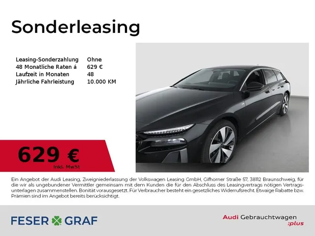 Audi A6 e-tron Avant S line Ext. AHK Matrix Tech plus