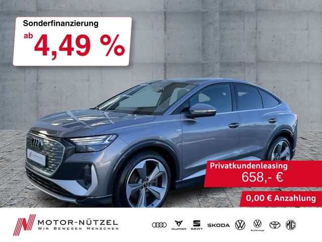 Audi Q4 Sportback e-tron 50 QU S-LINE MATRIX+NAVI+HuD