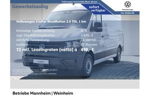 VW Crafter 35 Kasten MR HD 2.0 TDI EURO VI-e SCR Aut. - Leasing