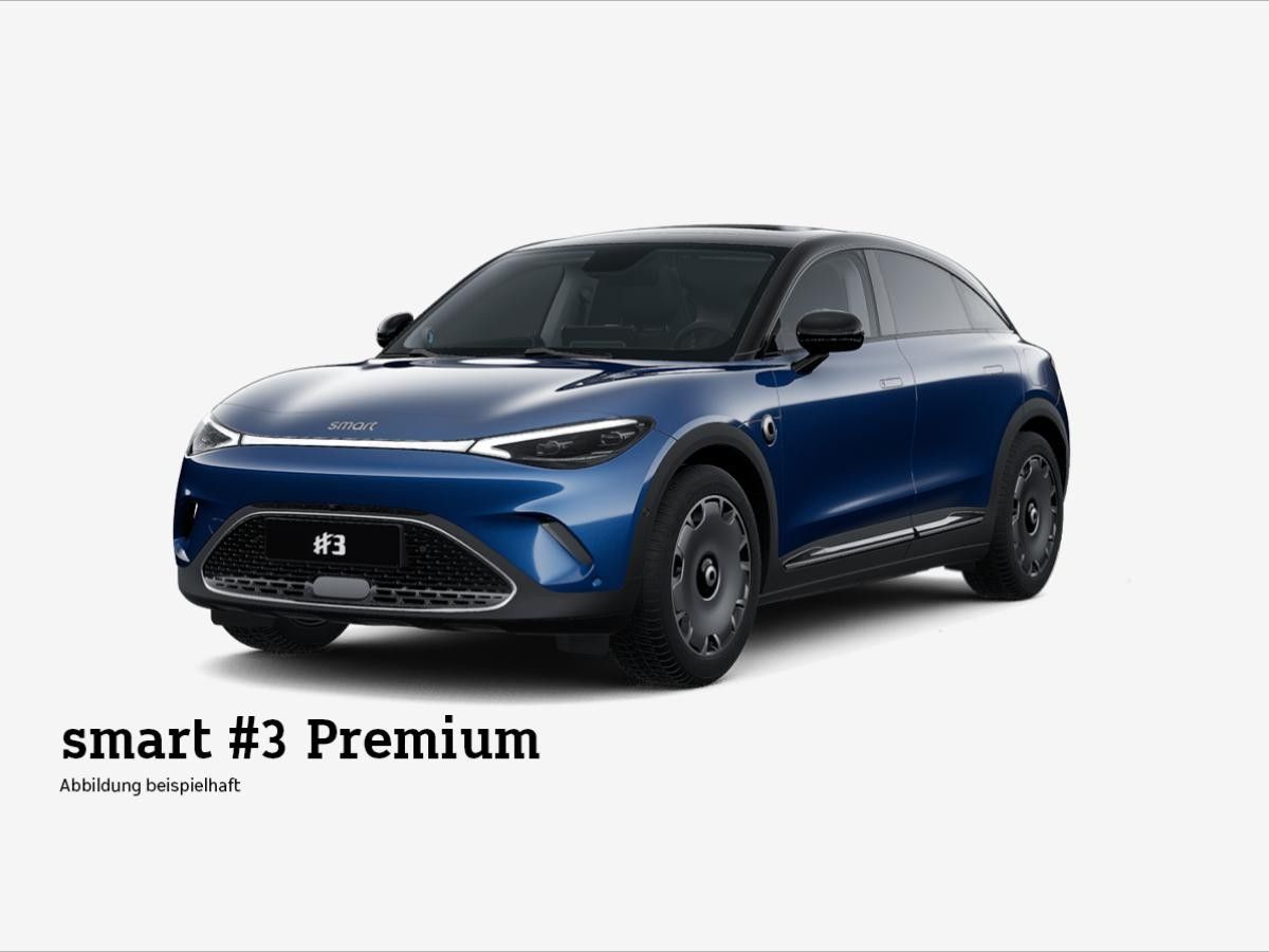 smart #3 Premium⚡(Wärmepumpe/Pano/Headup/LED+/360°/19Zoll) Leasing