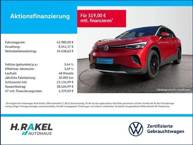 Volkswagen ID.4 Pro 210kW *WPU*RFK*AHK
