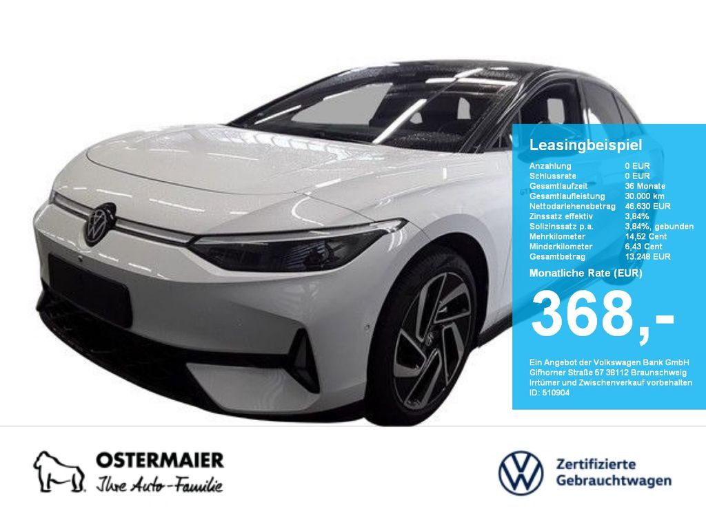 Volkswagen ID.7 GTX 340PS NP.74T AHK.HEAD-UP.AREA-VIEW.5JG. Leasing