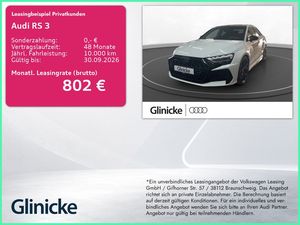 Audi RS3 Limousine RS-Abgas LED LM 19" Navi RFK Vmax