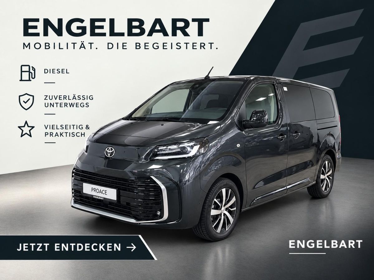 Toyota Proace Verso 2,2 Diesel 180 PS L1 🚌​Teamplayer Automatik Navi 🧭​🚌10.2026 verfügbar! Leasing