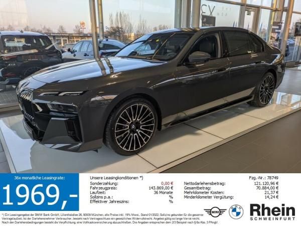 BMW 740 740d xDrive M Sportpaket Leasing