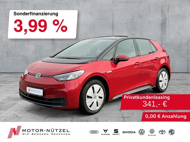 Volkswagen ID.3 107kW Pro LED+NAVI+APP+SHZ+GRA+DAB+PDC