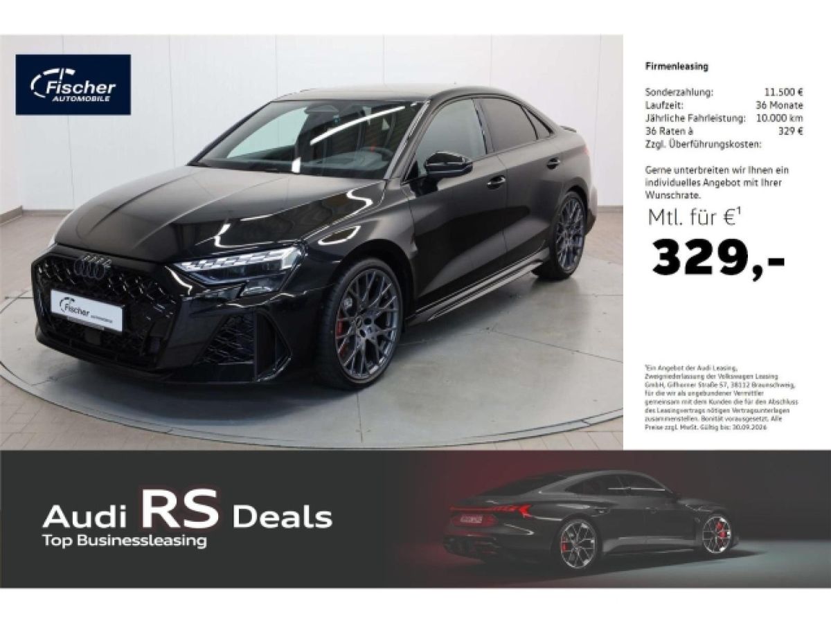 Audi RS3 Limousine TFSI quattro 280 km/h Leasing