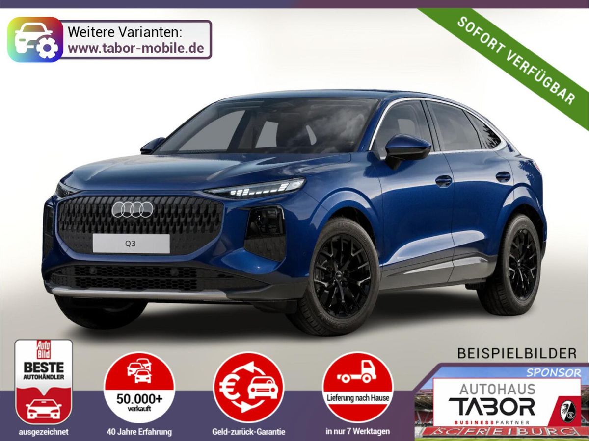 Audi Q3 Sportback Tech LED+ KlimaP MMI+ PrivG 18Z eHK Leasing