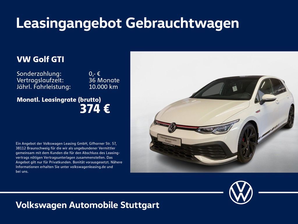 Volkswagen Golf GTI Clubsport 2.0 TSI DSG Kamera Pano Navi Leasing