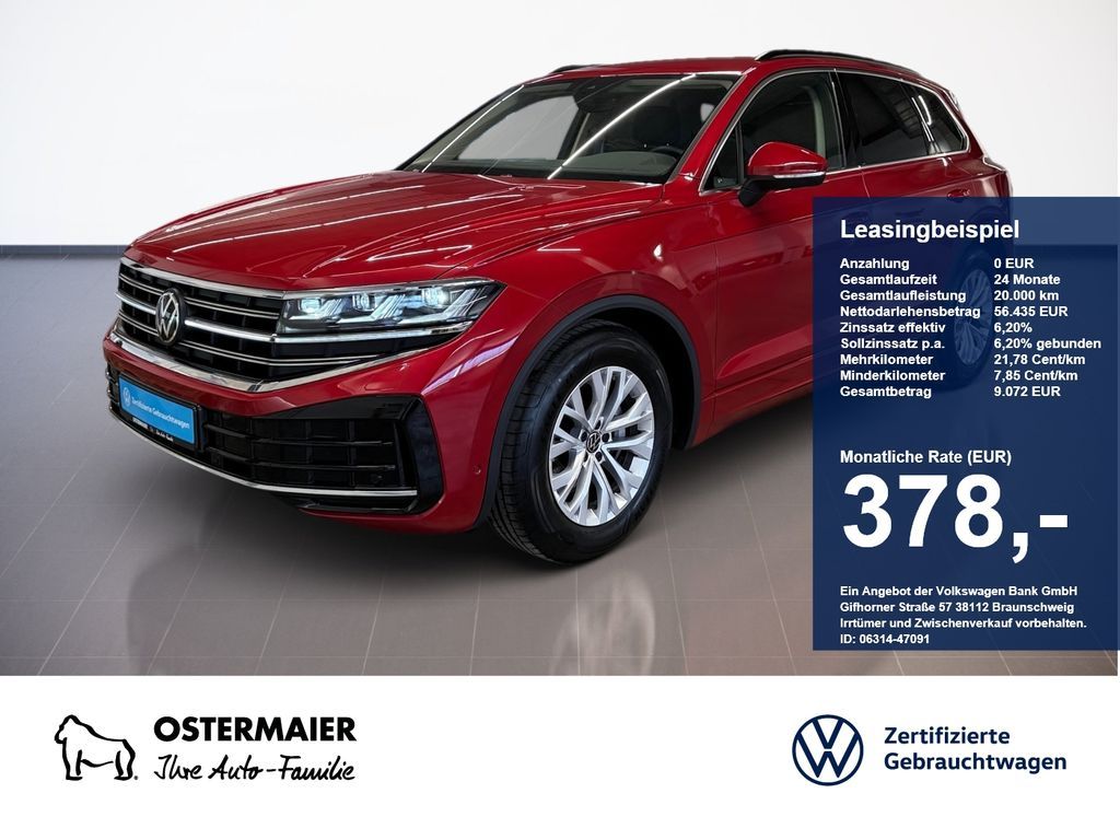Volkswagen Touareg ELEGANCE 3.0TDI 231PS NP.99T AHK.STDHZG. Leasing