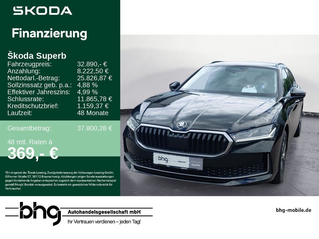 Skoda SUPERB COMBI Selection 2,0 TDI Leasing