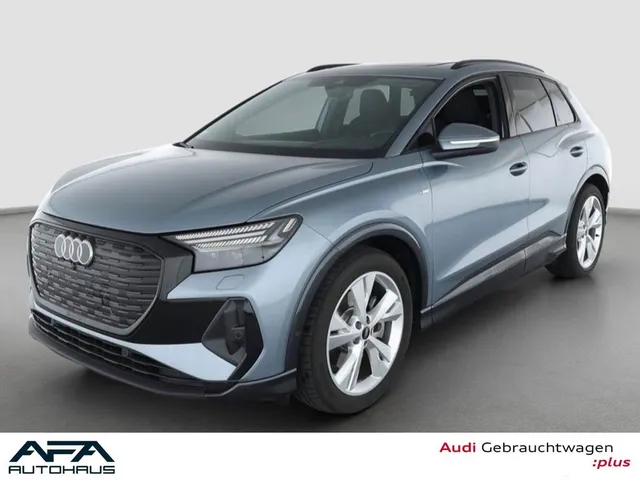 Audi Q4 e-tron 40 S-Line*AHK*Pano*Matrix*Wärmepumpe
