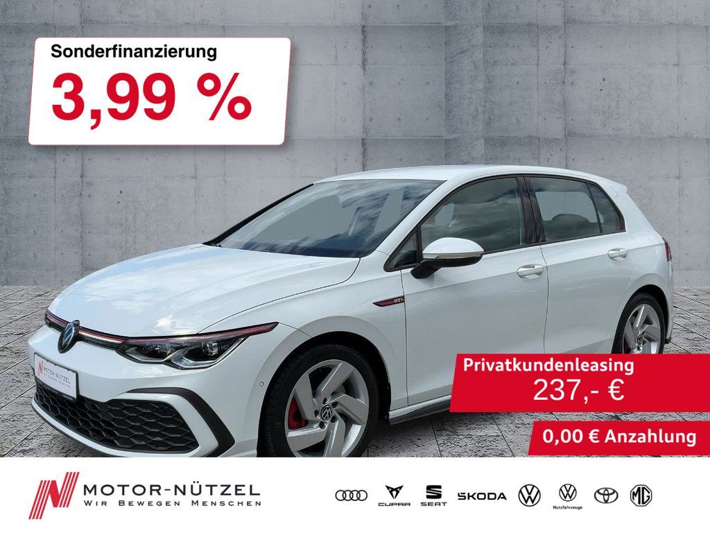 Volkswagen Golf VIII GTI DSG LEDER+MATRIX+NAVI+AHK+HARMAN Leasing