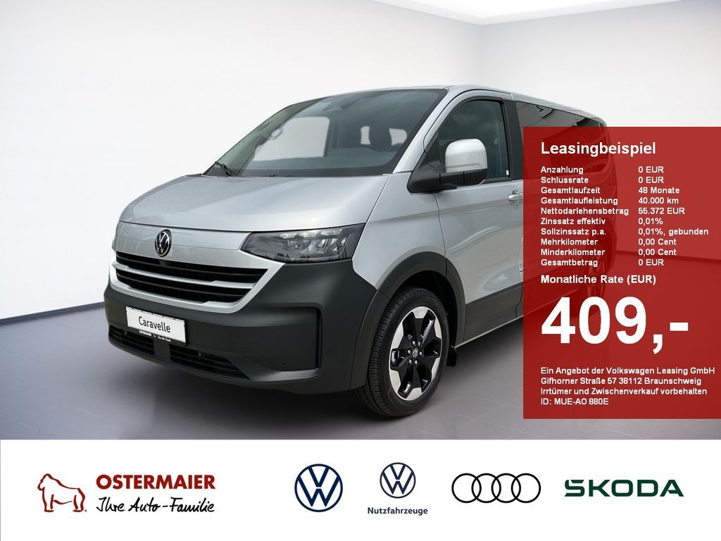 Volkswagen T7 Caravalle Panamaricana KR BEV 160kW 64kWh AHK Leasing
