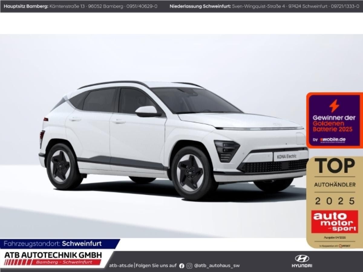Hyundai Kona Elektro MY26 Prime 65kWh LED ACC El. Heckklappe Leasing