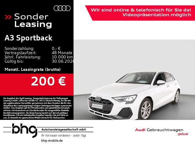 Audi A3 Sportback S line 35 TFSI S tron Leasing