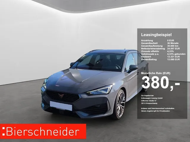 Cupra Leon Sp. 1.4 e-HYBRID DSG VZ PANORAMA+LEDER+NAVI