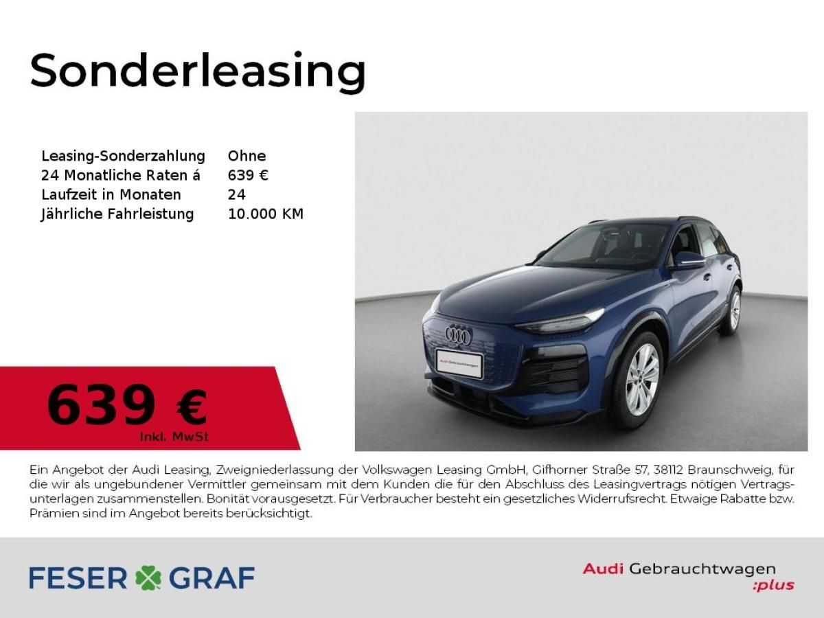 Audi Q6 e-tron quattro S line AHK PANO 360° LUFT HuD Leasing
