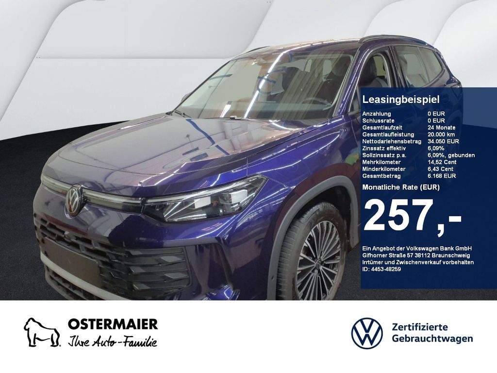 Volkswagen Tayron LIFE 1.5eTSI 150PS DSG ACC.AHK.AREA-VIEW. Leasing