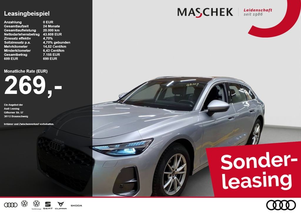 Audi A6 Avant TDI S tronic Memory AHK Pano 360° Matri Leasing