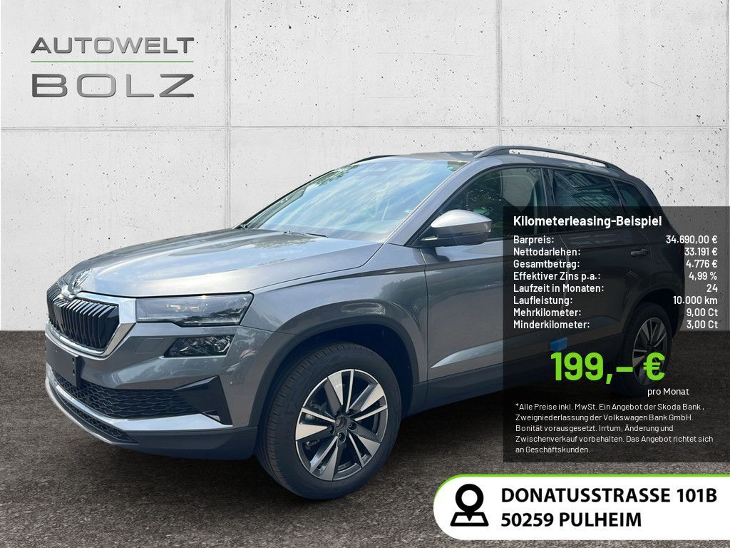 Skoda Karoq 1.5 TSI Balance ACC NAVI MATRIX-LED AHK Leasing