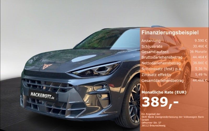 Cupra Terramar 1.5 E-HYBRID 200kW VZ DSG 5dr Kauf