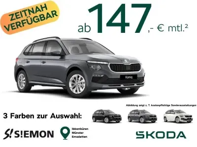 Skoda Kamiq Selection 1.0 TSI 70 kW (95 PS) Leasing