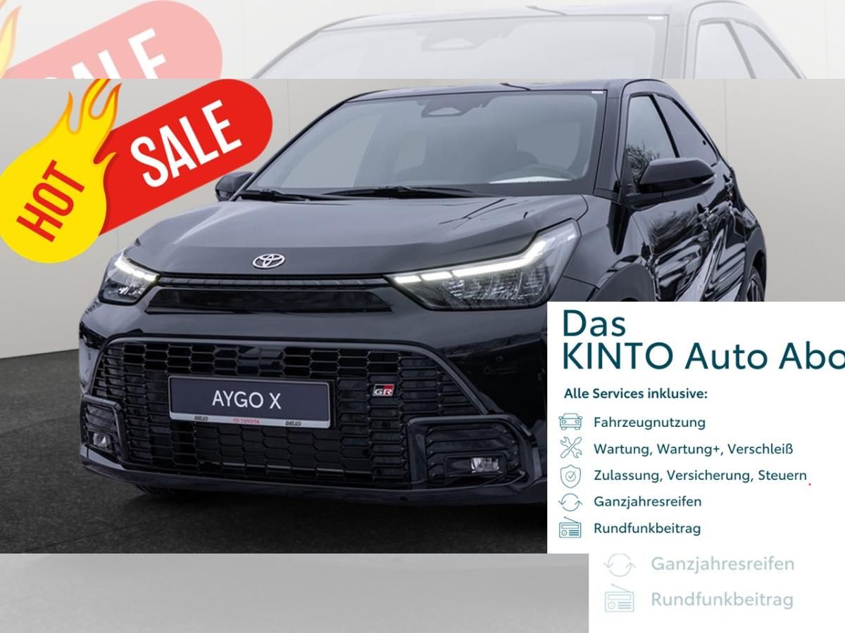 Toyota Aygo GR Sport *JBL*AUTOABO*inkl. KFZ Versicherung, Steuer & Wartung inklusive Leasing