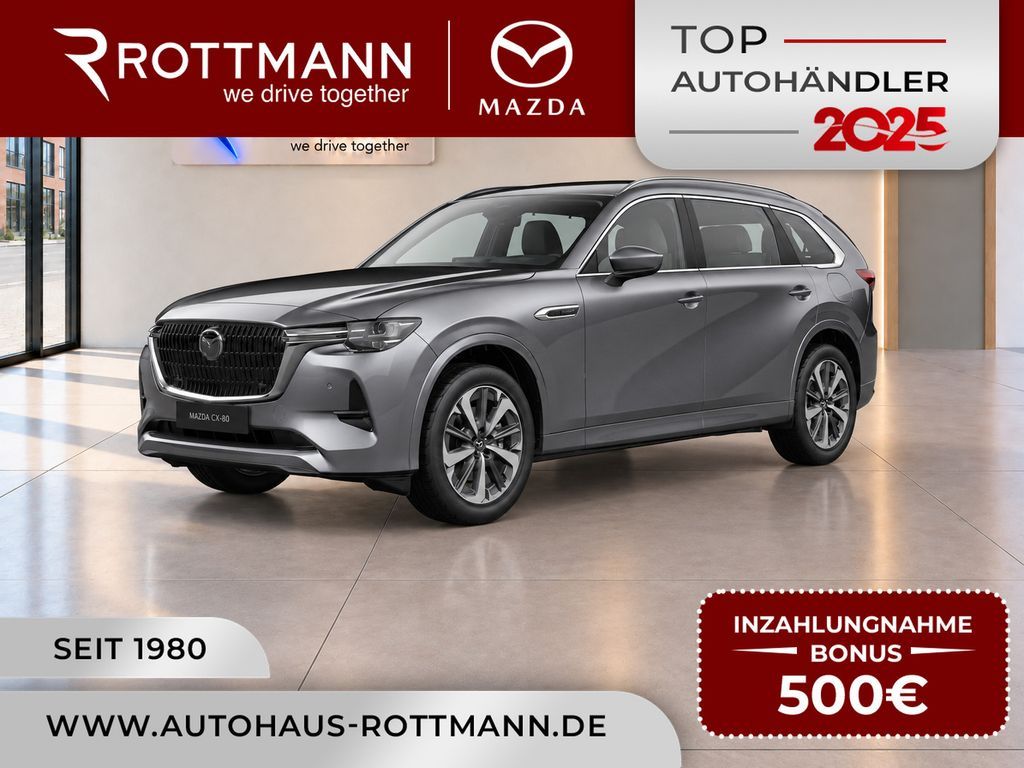 Mazda CX-80 2027 Plug-In 327ps PHEV AWD Takumi Leder-W Leasing
