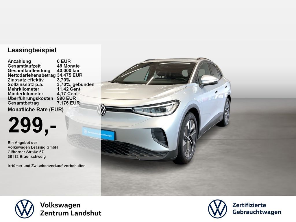 Volkswagen ID.4 Pro 2xKlima ACC AUT Akustikglas Kam. KlimaA Leasing