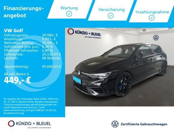 Volkswagen Golf R Nav*R-Abgasanlage*Harman*Black Style* Leasing